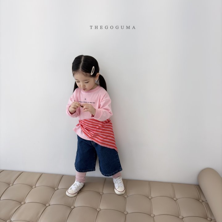 Thegoguma - Korean Children Fashion - #kidsshorts - Pastel Pigment Tee - 6