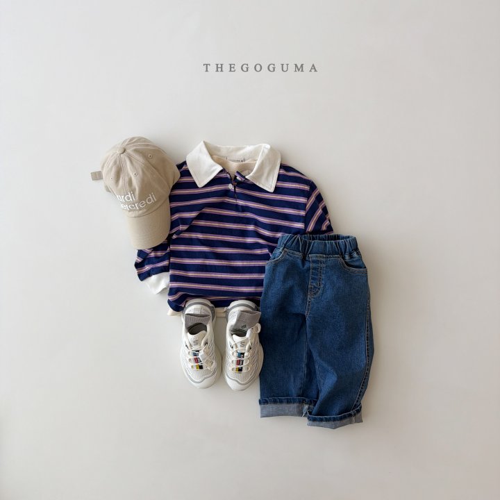 Thegoguma - Korean Children Fashion - #fashionkids - Stella Stretch Denim Pants - 4