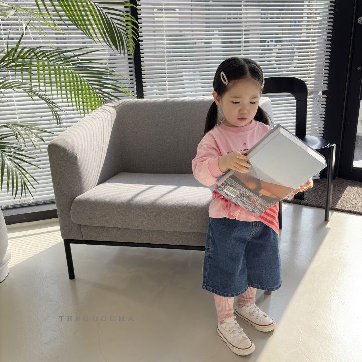 Thegoguma - Korean Children Fashion - #kidsstore - Pastel Pigment Tee - 7