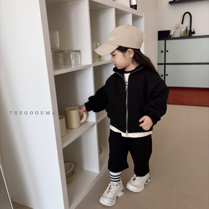 Thegoguma - Korean Children Fashion - #kidsstore - Cushion Two-way Zip-up - 5