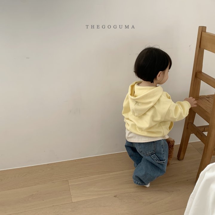 Thegoguma - Korean Children Fashion - #kidsstore - Ring Chunky Denim Pants - 8
