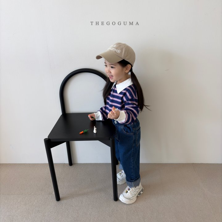 TikTok Straight Denim Pants by Thegoguma for Child - view 7