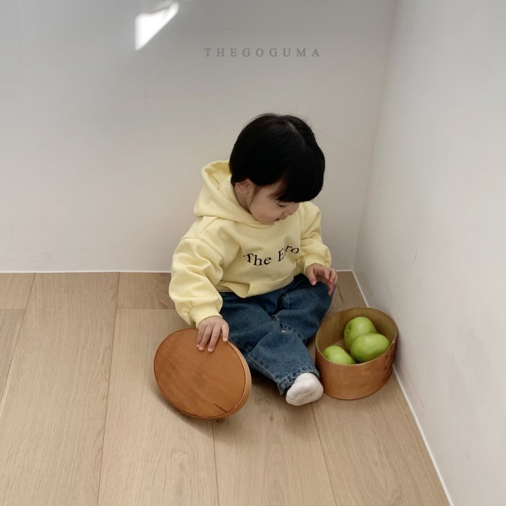 Thegoguma - Korean Children Fashion - #kidzfashiontrend - Ring Chunky Denim Pants - 9