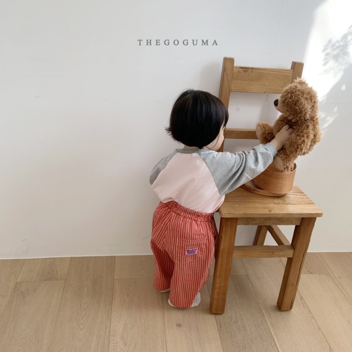 Thegoguma - Korean Children Fashion - #littlefashionista - Mini Raglan Tee - 5