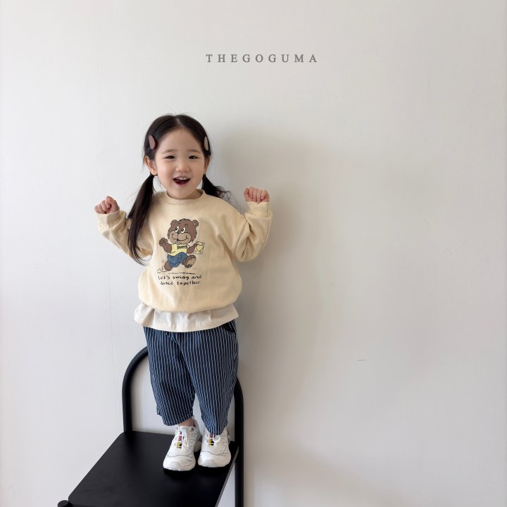 Thegoguma - Korean Children Fashion - #magicofchildhood - Stripe Pants - 10