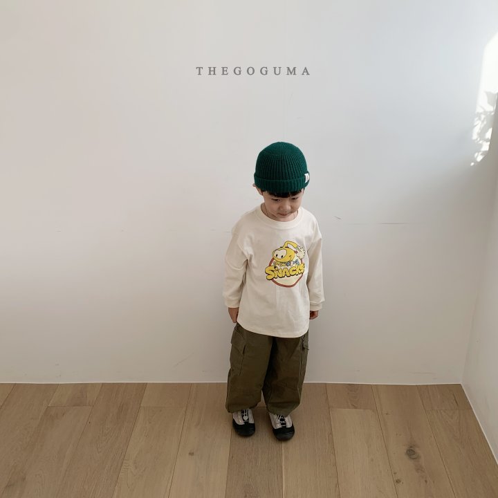 Thegoguma - Korean Children Fashion - #magicofchildhood - Snacks Tee - 8