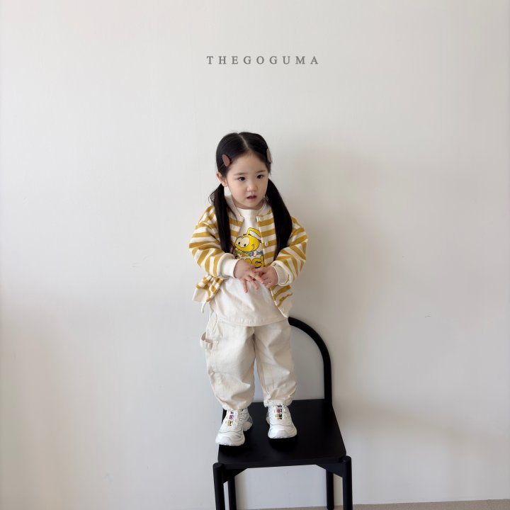 Thegoguma - Korean Children Fashion - #magicofchildhood - Ring Chunky Denim Pants - 12