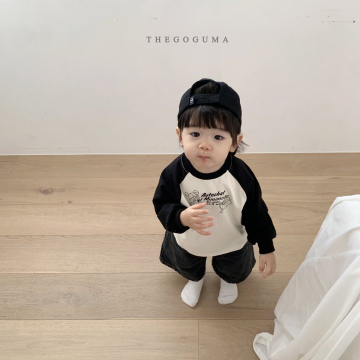 Thegoguma - Korean Children Fashion - #todddlerfashion - Mini Raglan Tee - 9