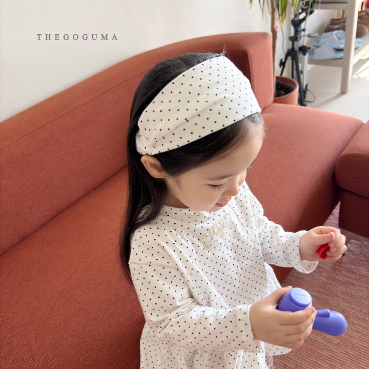 Thegoguma - Korean Children Fashion - #prettylittlegirls - Dot Hairband - 4