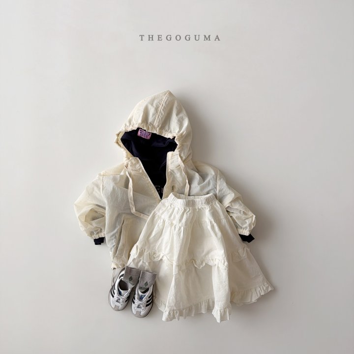 Thegoguma - Korean Children Fashion - #toddlerclothing - Dobby Windbreaker Jacket - 3