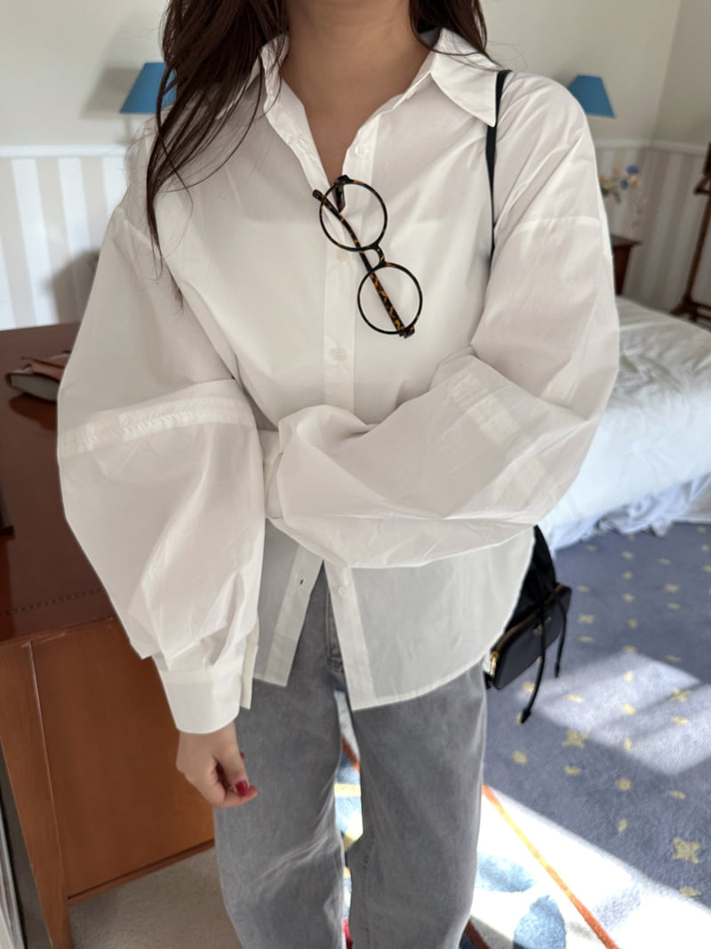 There By - Korean Women Fashion - #momslook - Balloon Blouse