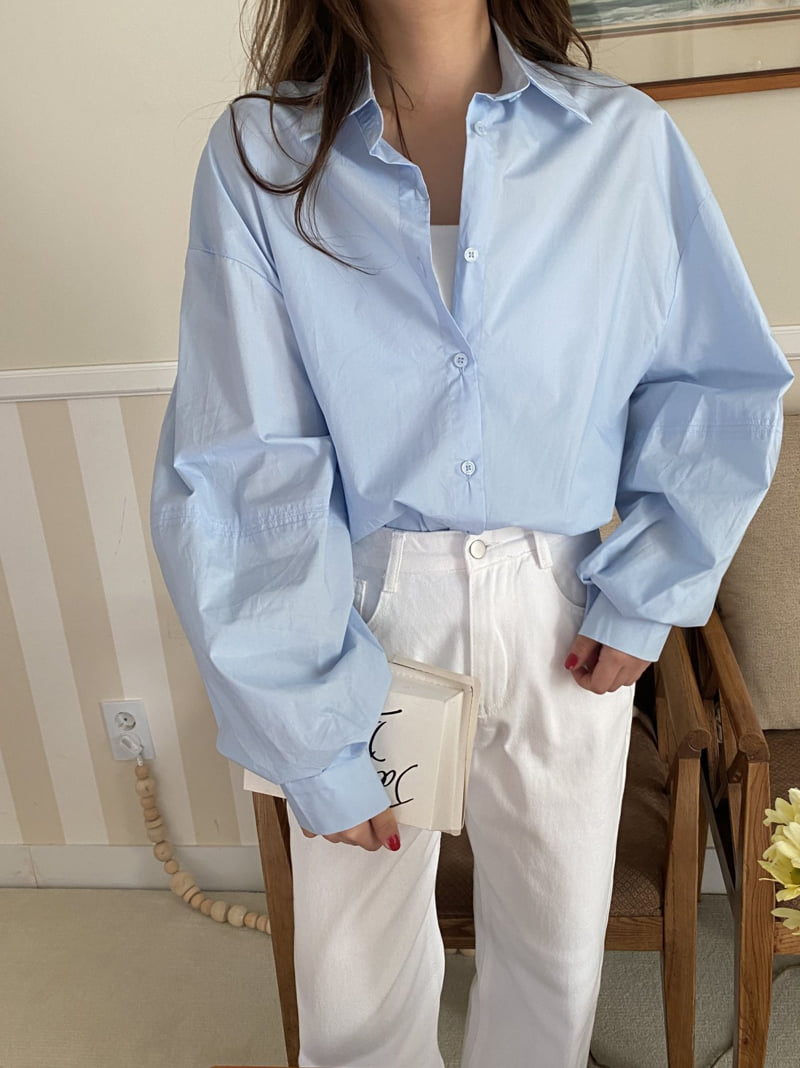 There By - Korean Women Fashion - #momslook - Balloon Blouse - 9