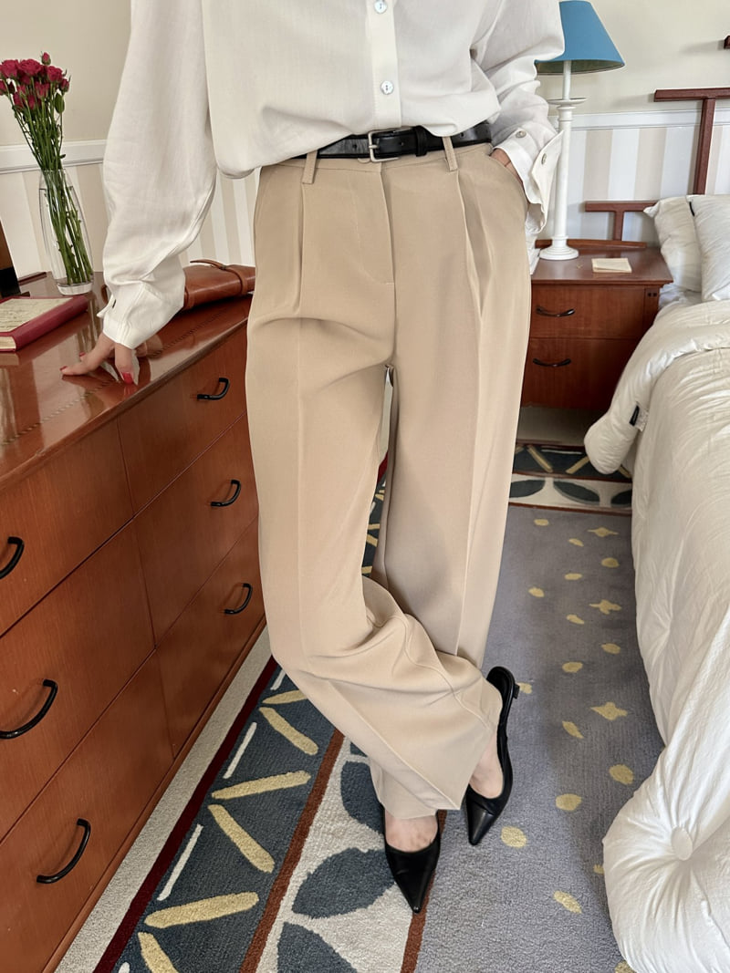 There By - Korean Women Fashion - #momslook - Steady Slacks - 2