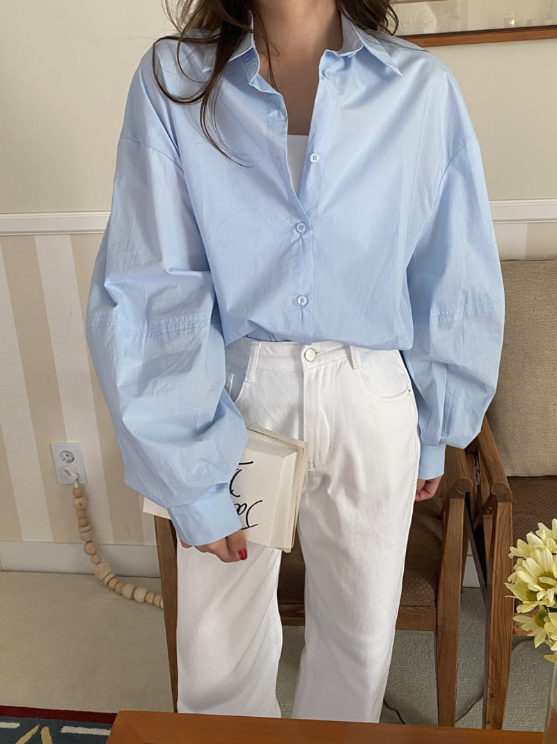 There By - Korean Women Fashion - #womensfashion - Balloon Blouse - 10