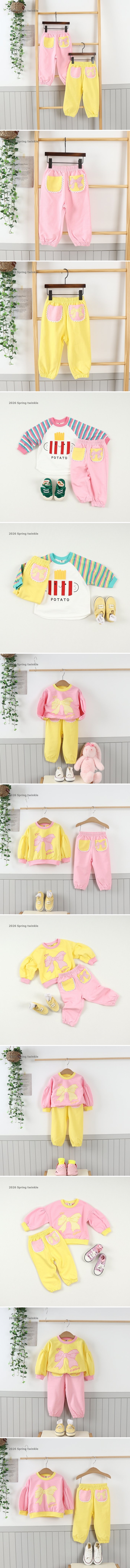 Twinkle - Korean Children Fashion - #childofig - The Ribbon Jogger Pants