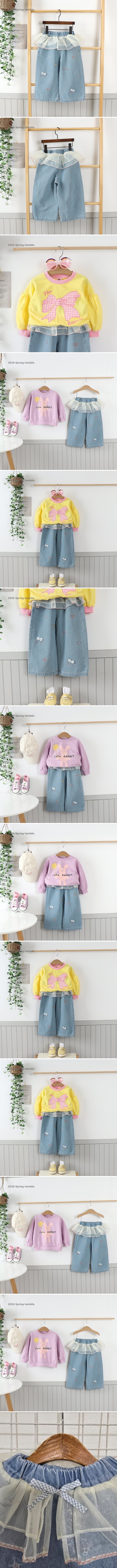 Twinkle - Korean Children Fashion - #minifashionista - Shasha Frill Jeans