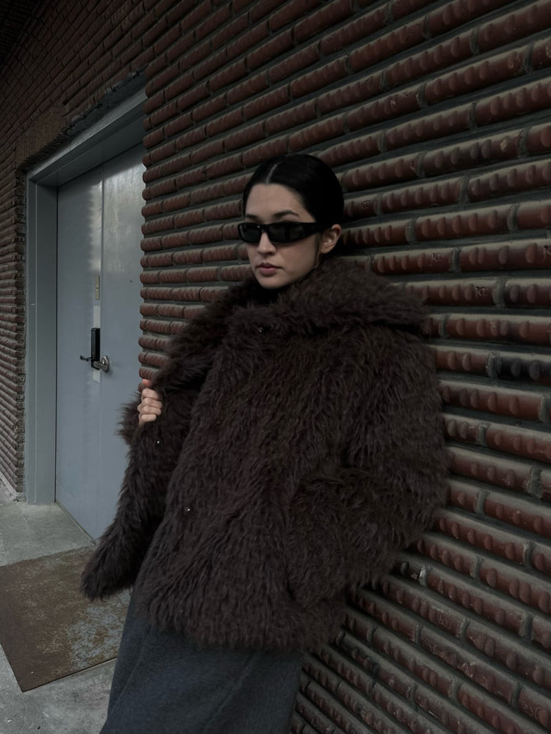 Uoov - Korean Women Fashion - #momslook - Teddy Soft Jacket - 10
