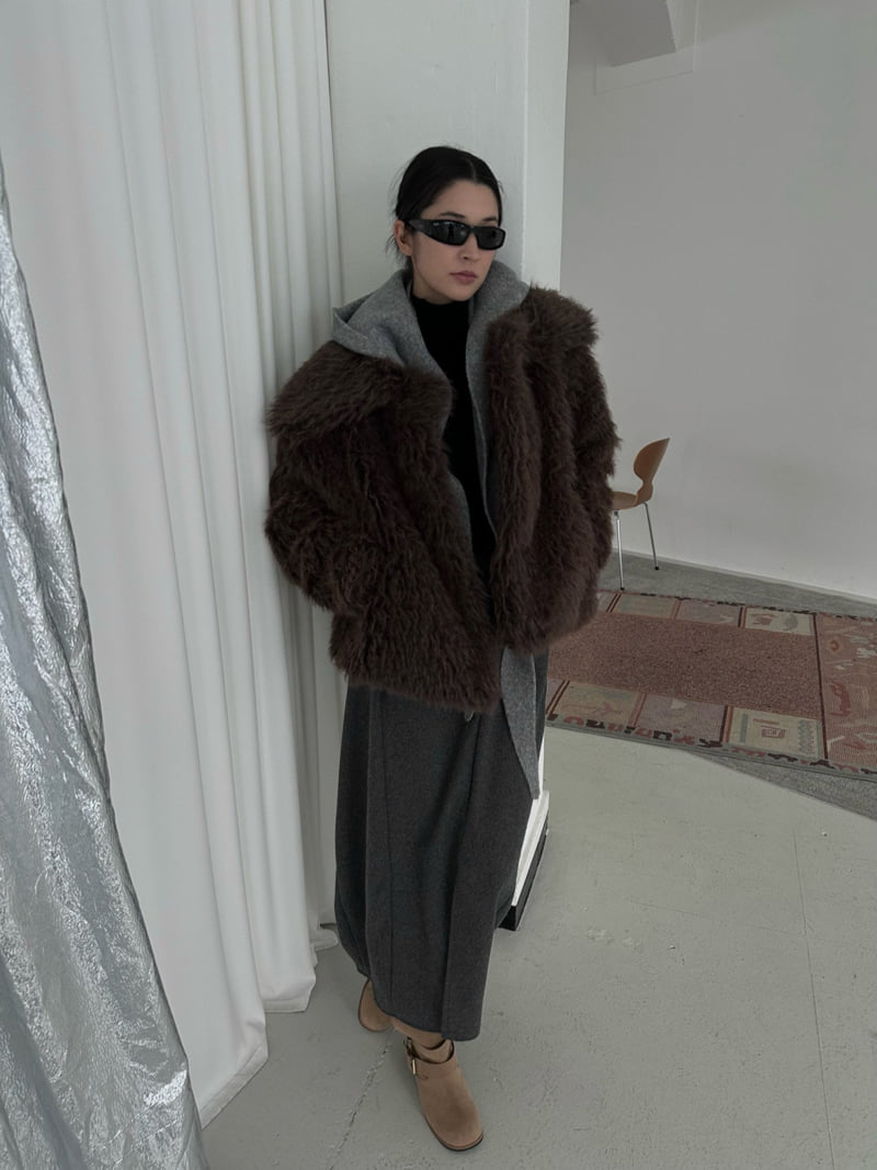 Uoov - Korean Women Fashion - #momslook - Teddy Soft Jacket - 12