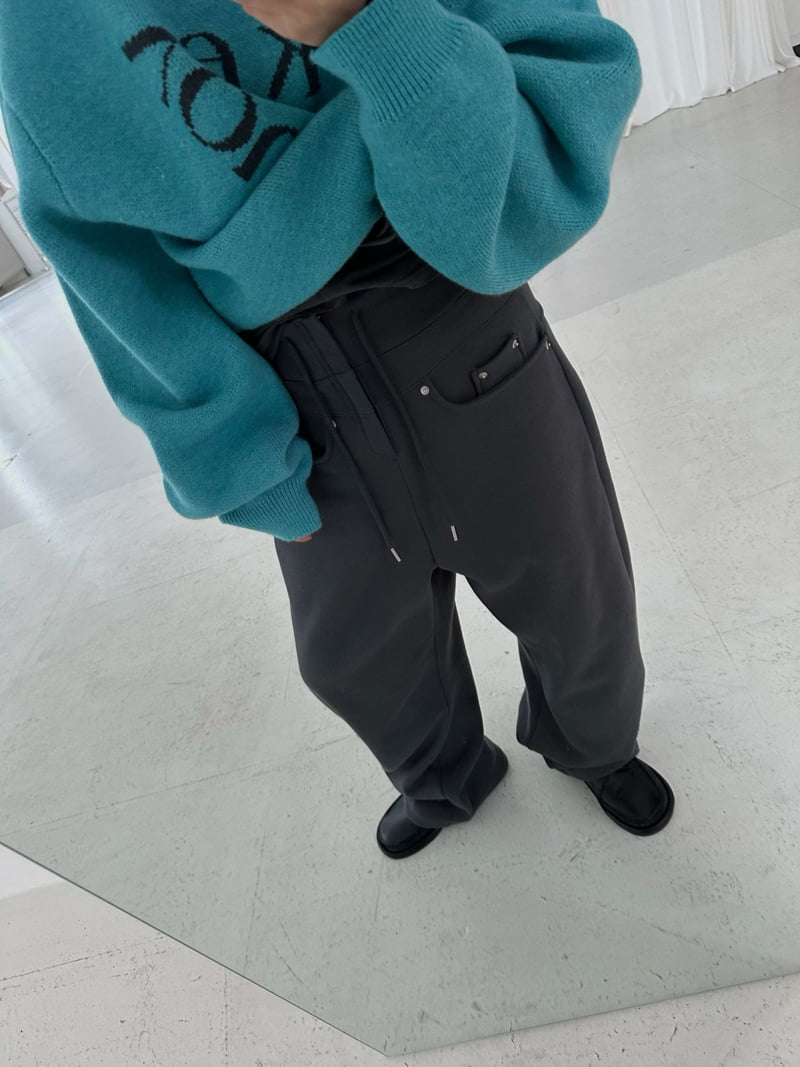 Uoov - Korean Women Fashion - #momslook - December Pants - 9