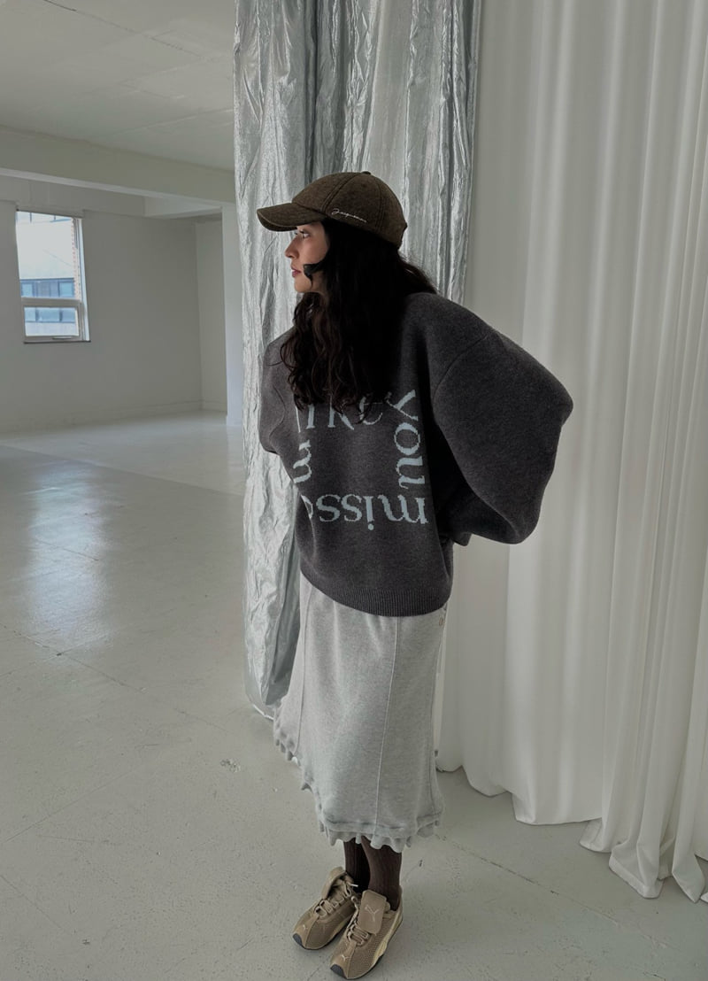 Uoov - Korean Women Fashion - #momslook - Like Round Knit Top - 7
