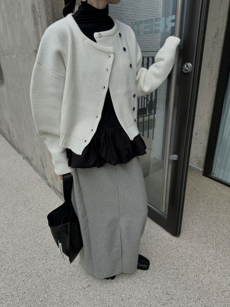 Uoov - Korean Women Fashion - #womensfashion - Terre Warm Cardigan - 4