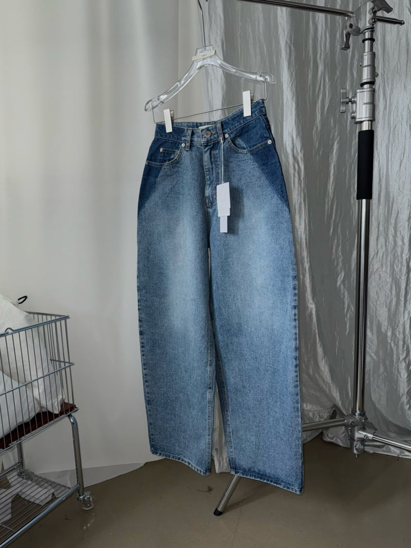 Uoov - Korean Women Fashion - #momslook - Line Denim Jacket