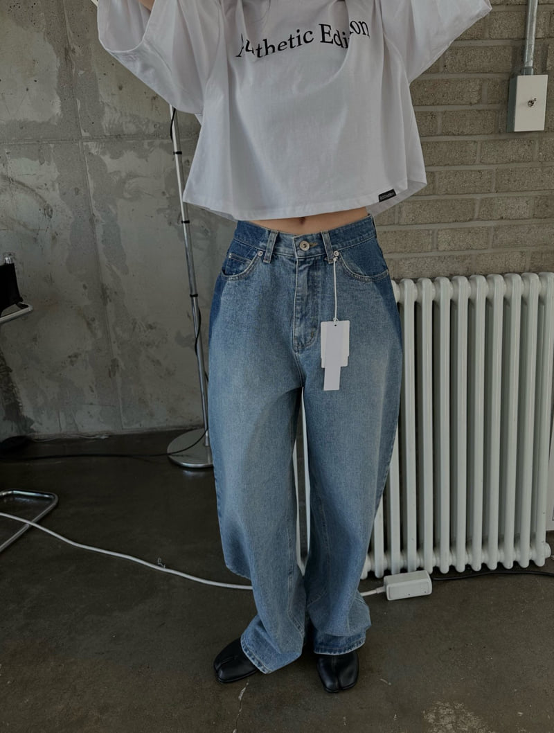 Uoov - Korean Women Fashion - #momslook - Line Denim Jacket - 5