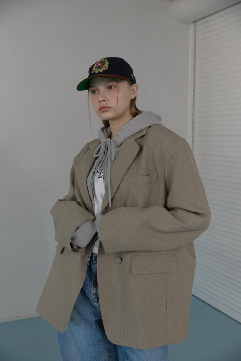 Uoov - Korean Women Fashion - #momslook - Stitch Jacket - 11
