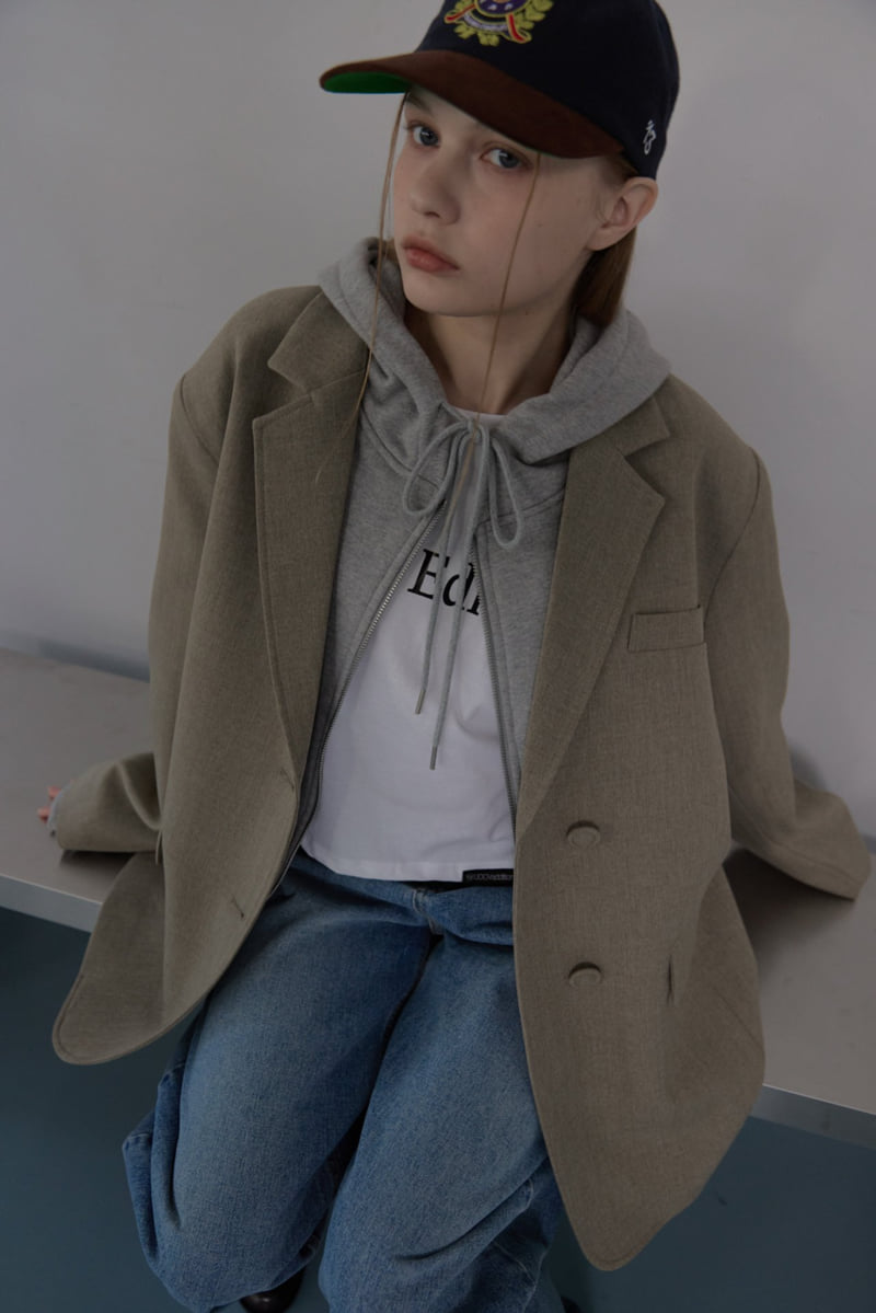 Uoov - Korean Women Fashion - #momslook - Stitch Jacket - 12