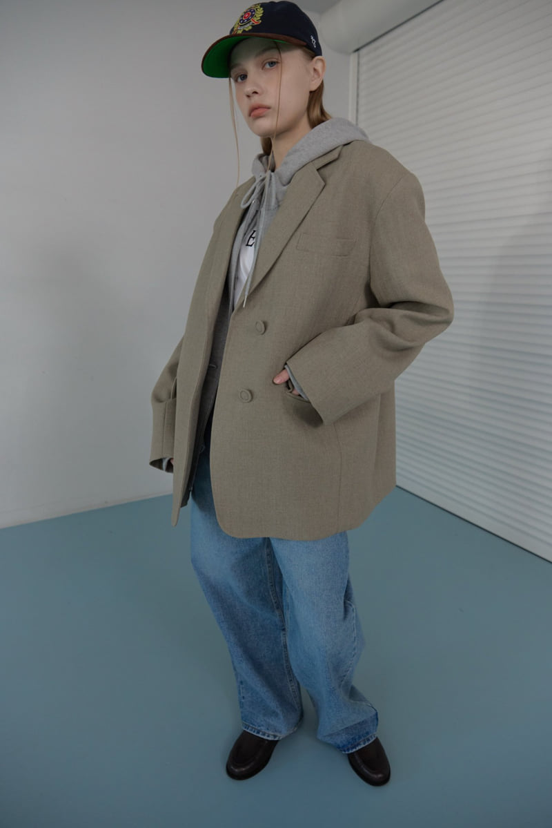 Uoov - Korean Women Fashion - #momslook - Stitch Jacket - 7