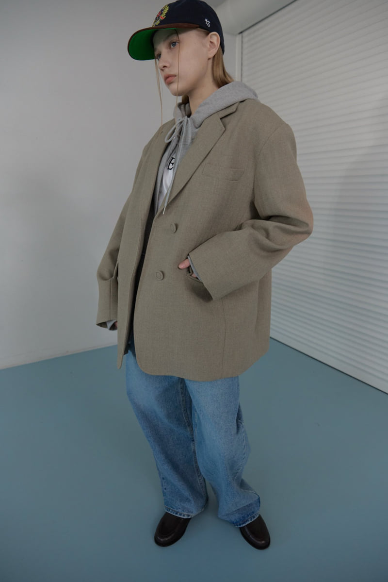 Uoov - Korean Women Fashion - #momslook - Stitch Jacket - 9