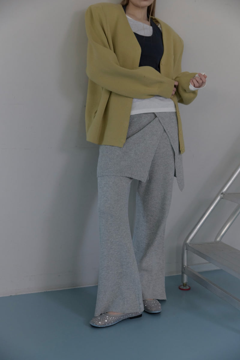 Uoov - Korean Women Fashion - #momslook - Ray Wrap Set - 11