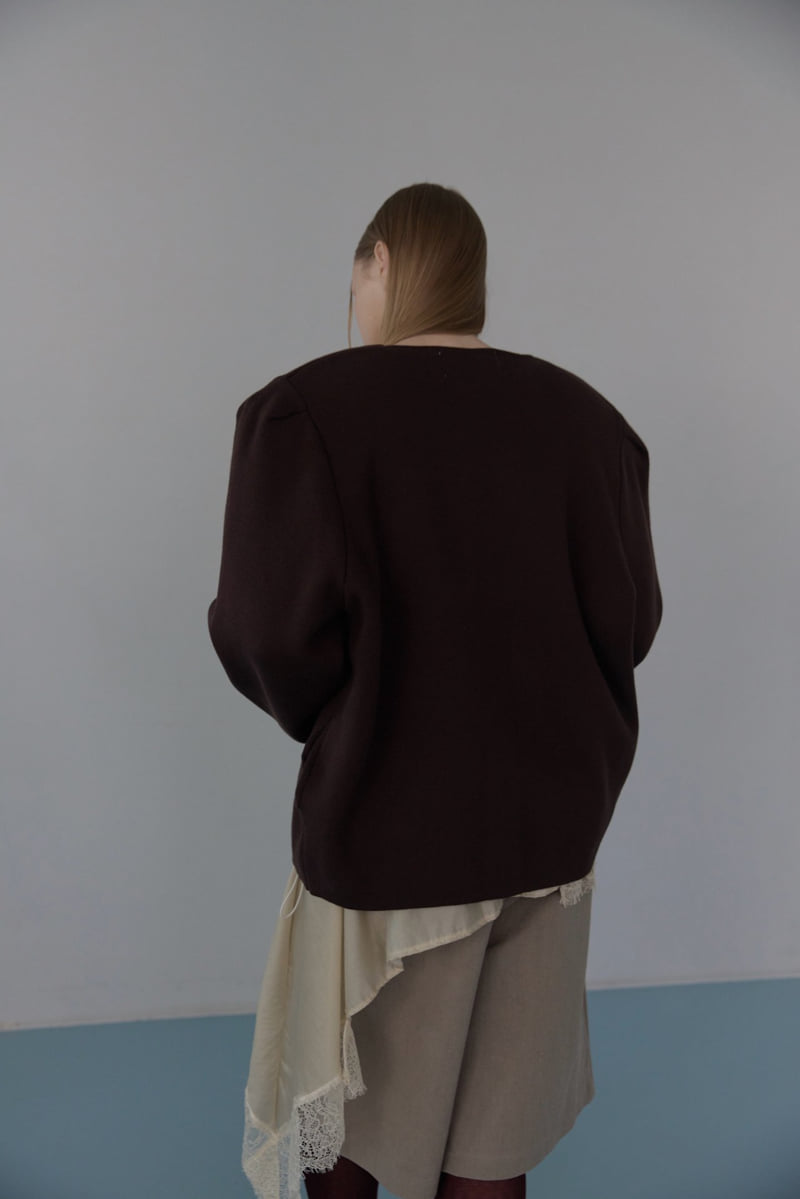 Uoov - Korean Women Fashion - #momslook - Love Knit Cardigan - 10