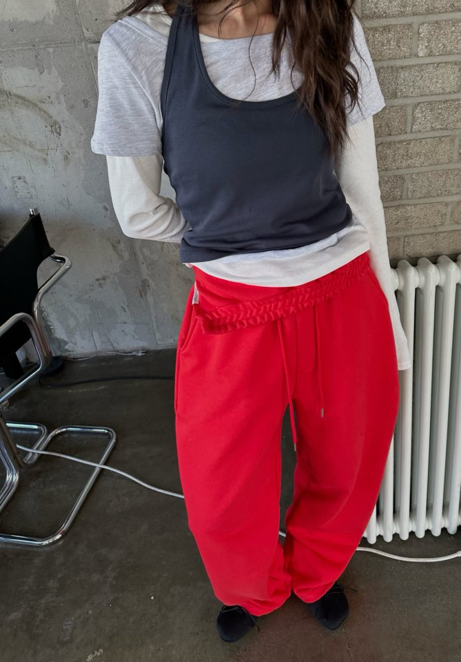 Uoov - Korean Women Fashion - #momslook - Slide Pants - 7