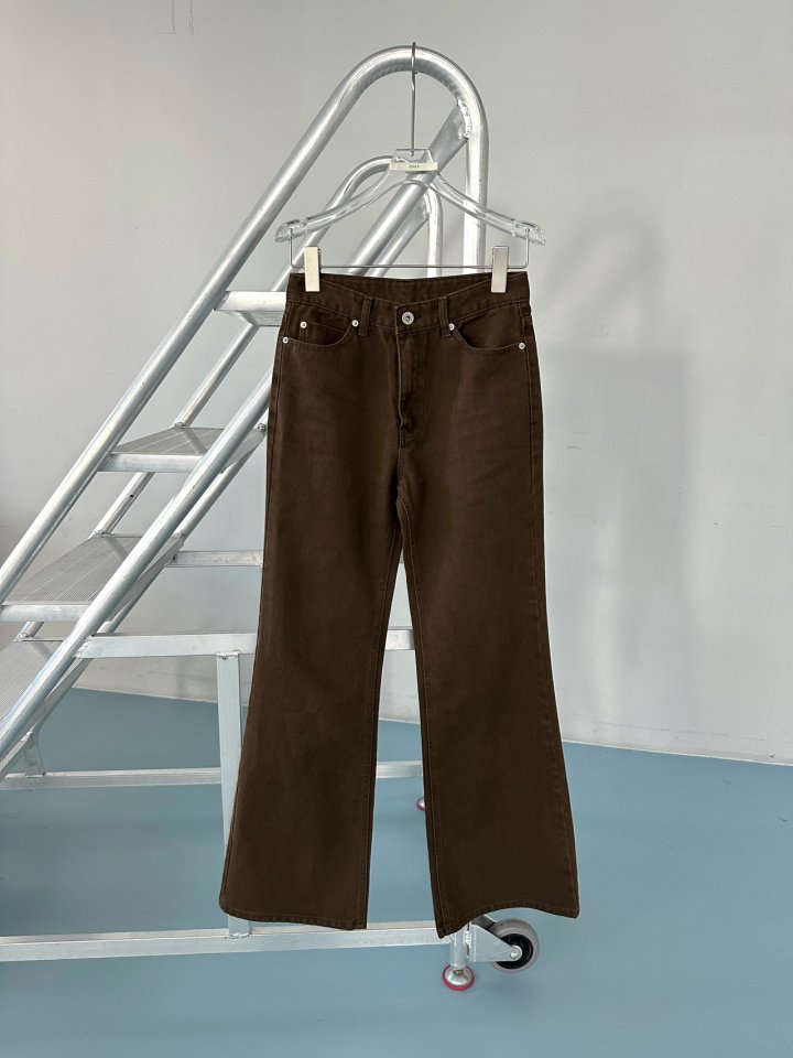 Uoov - Korean Women Fashion - #momslook - Choco Bootcut Pants