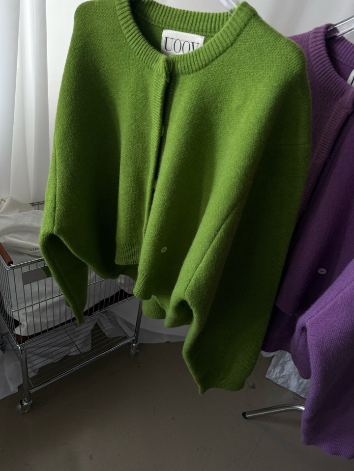 Uoov - Korean Women Fashion - #momslook - Dongle Cardigan - 2
