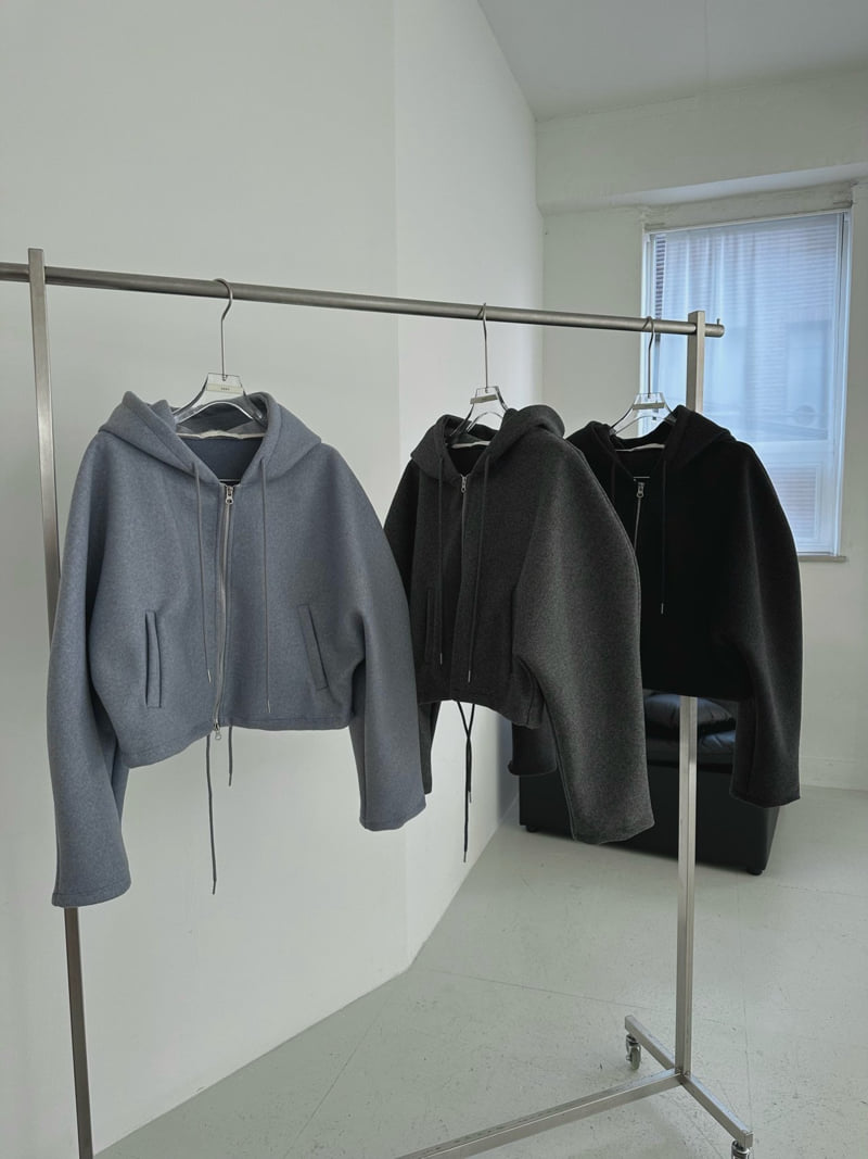 Uoov - Korean Women Fashion - #pursuepretty - Now Hooded Zip-Up