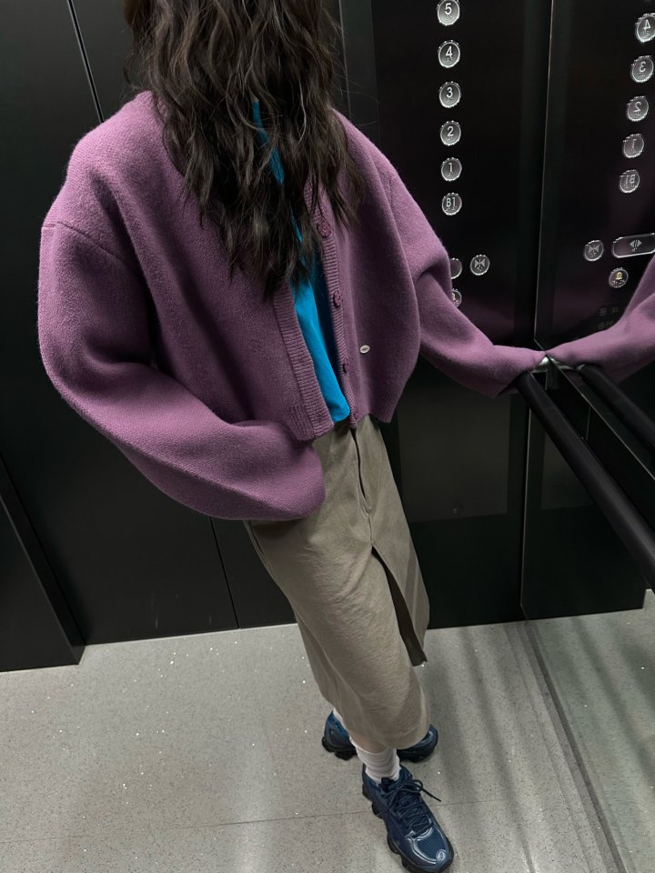 Uoov - Korean Women Fashion - #restrostyle - Dongle Cardigan - 11