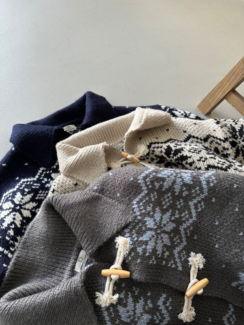 Uoov - Korean Women Fashion - #restrostyle - Rudolph Cardigan - 4