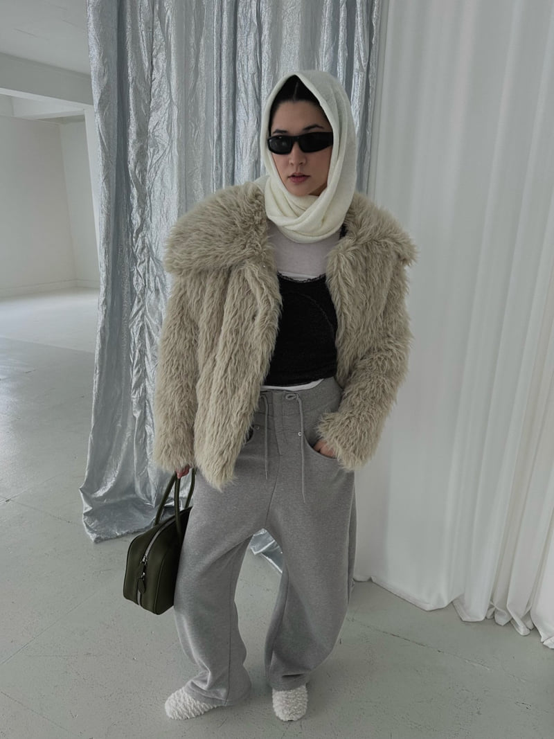 Uoov - Korean Women Fashion - #shopsmall - Teddy Soft Jacket - 7