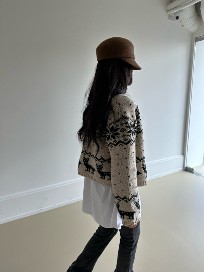 Uoov - Korean Women Fashion - #thatsdarling - Rudolph Cardigan - 6