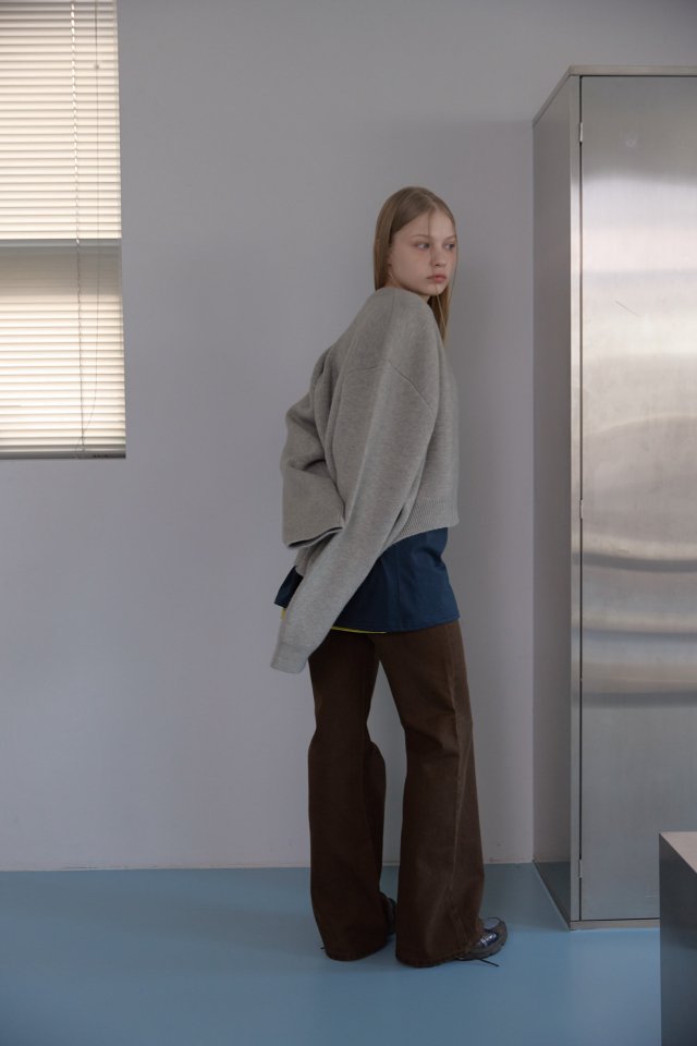 Uoov - Korean Women Fashion - #vintageinspired - Choco Bootcut Pants - 11