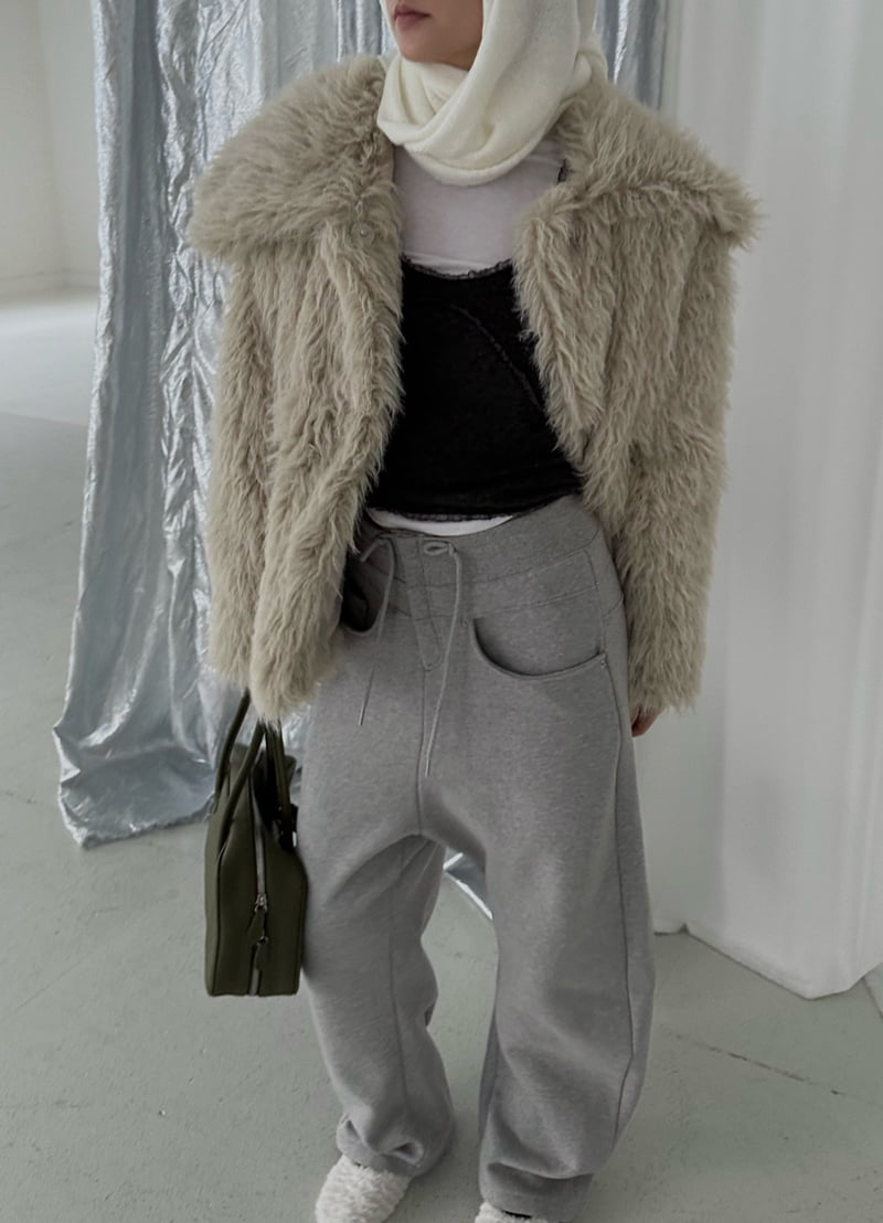Uoov - Korean Women Fashion - #vintagekidsstyle - December Pants - 2