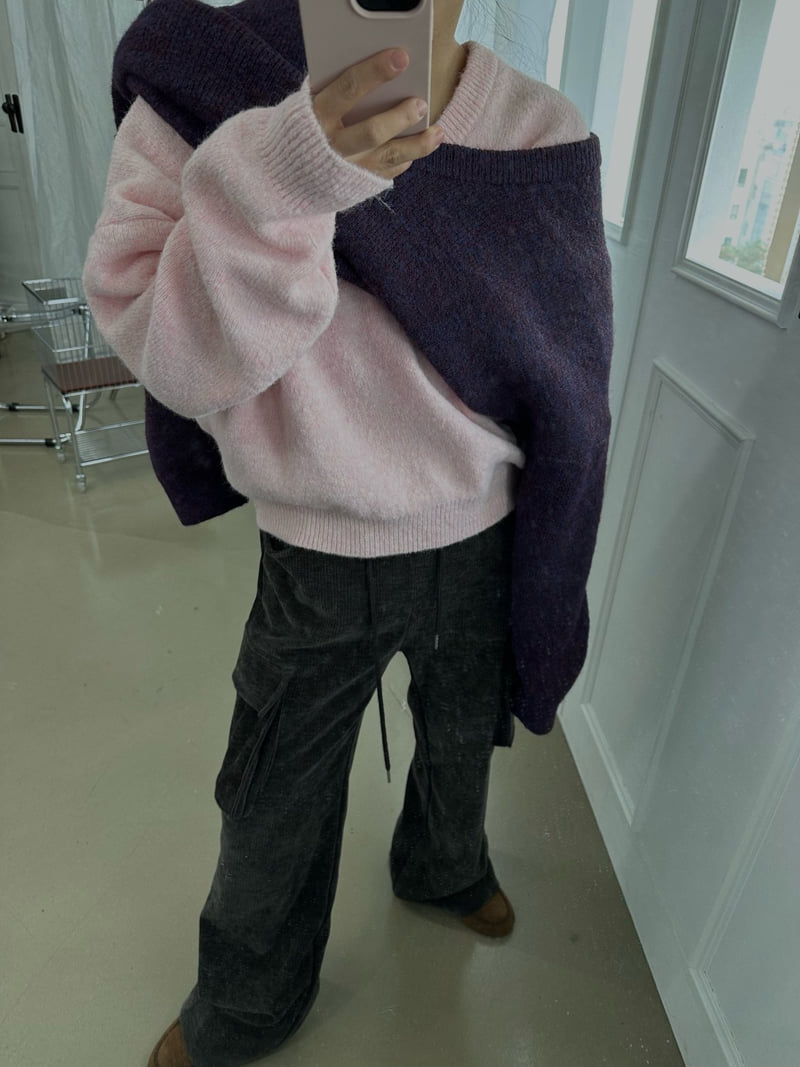 Uoov - Korean Women Fashion - #womensfashion - Napoli V-Neck Knit - 8