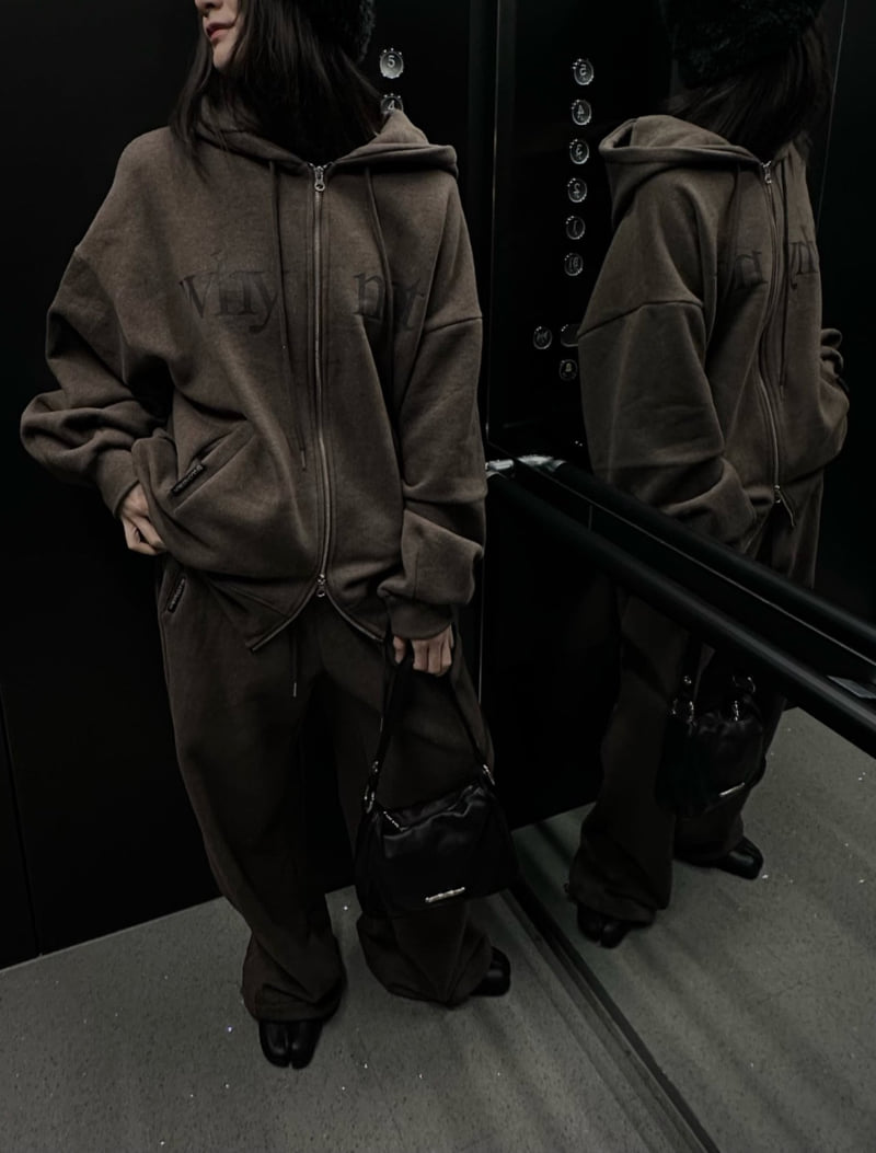 Uoov - Korean Women Fashion - #womensfashion - Y Double Fleece Hooded Jacket - 12