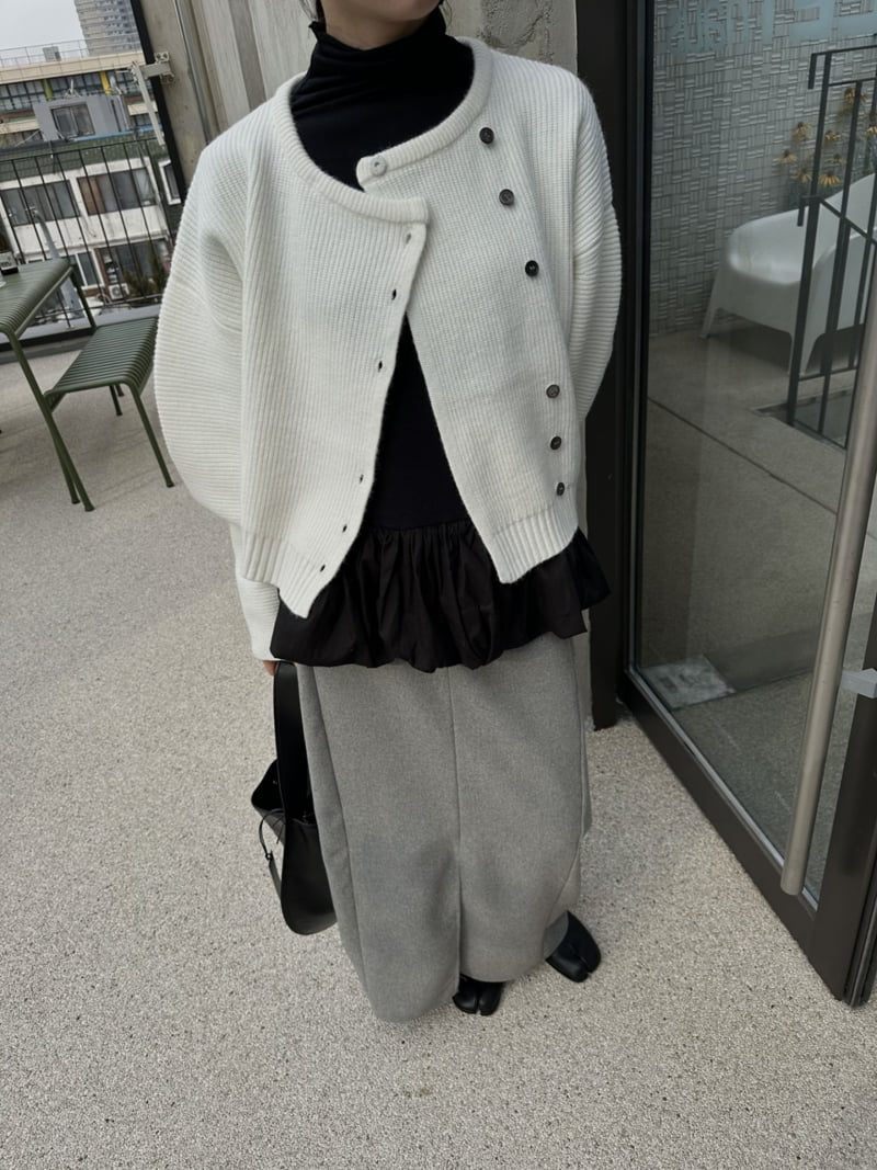 Uoov - Korean Women Fashion - #womensfashion - Terre Warm Cardigan - 3