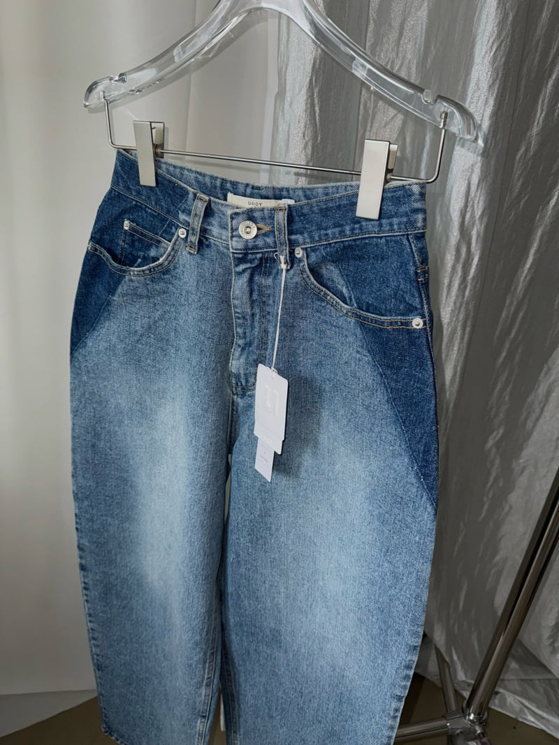 Uoov - Korean Women Fashion - #womensfashion - Line Denim Jacket - 2