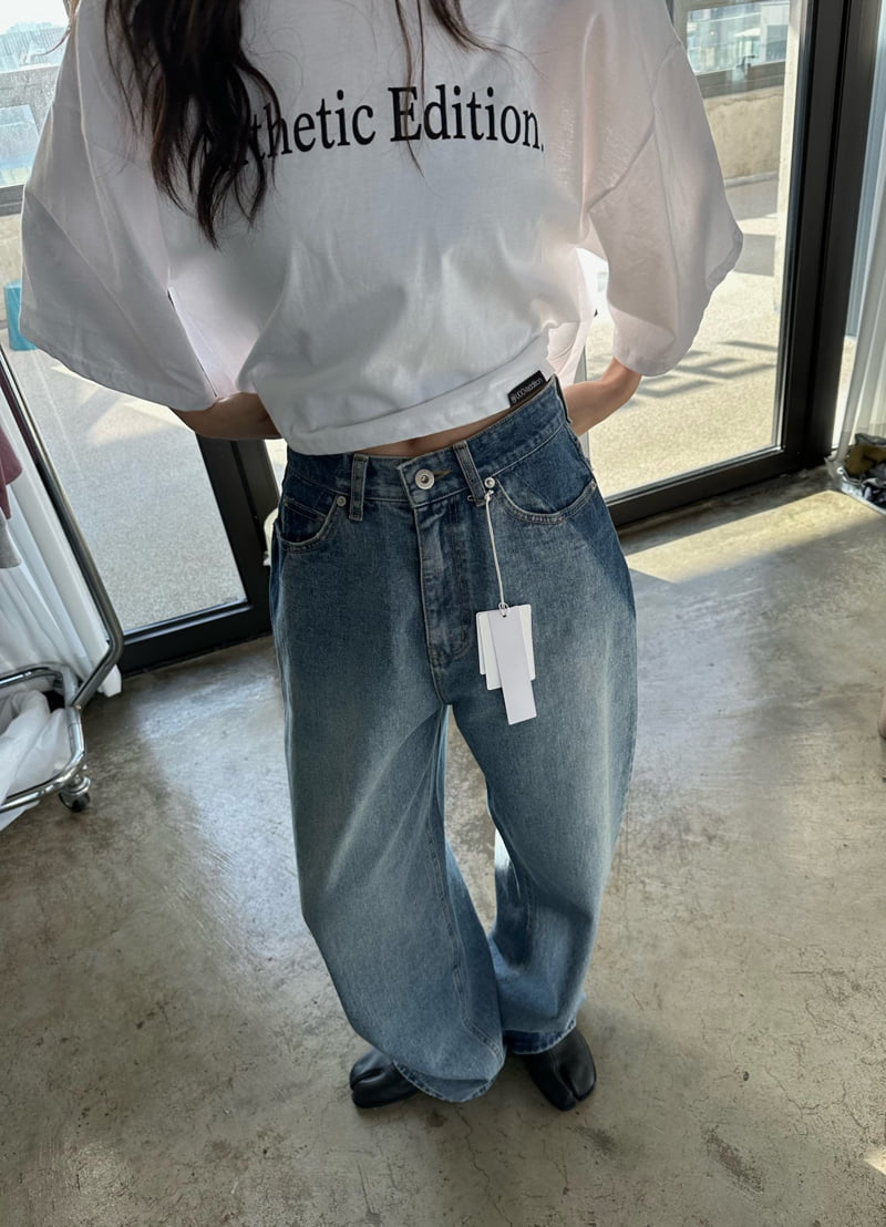Uoov - Korean Women Fashion - #momslook - Line Denim Jacket - 4