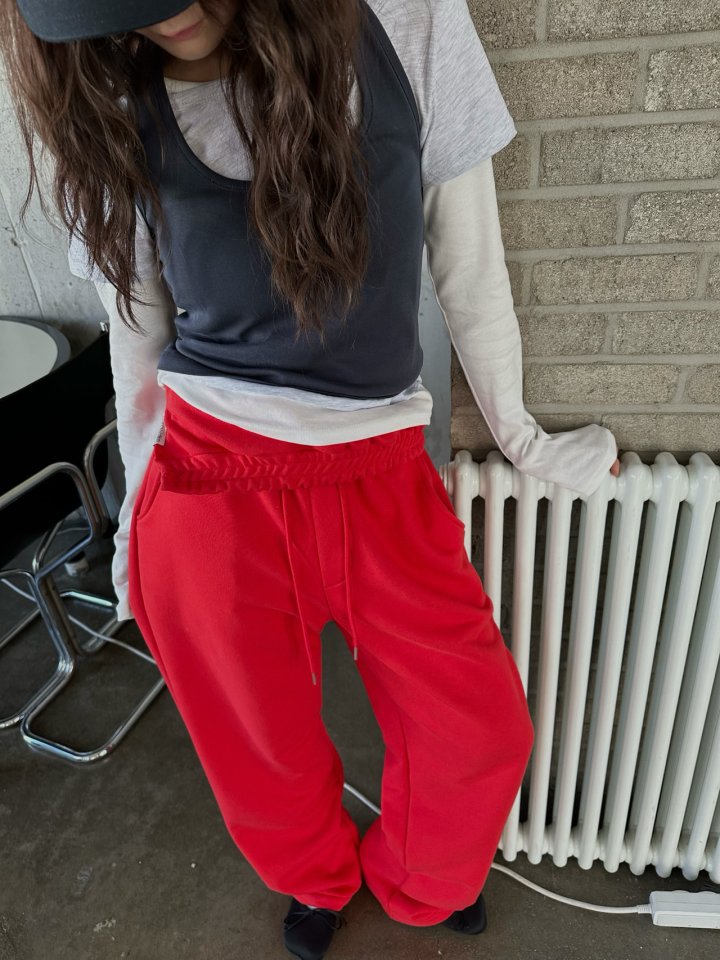 Uoov - Korean Women Fashion - #womensfashion - Slide Pants - 6