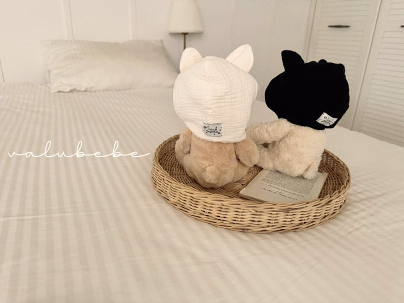 Valu Bebe - Korean Baby Fashion - #babyboutique - Kitty Ears Bonnet Hat - 7